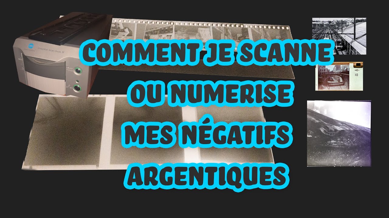 Scanner des negatifs et diapo : comment je fais ?