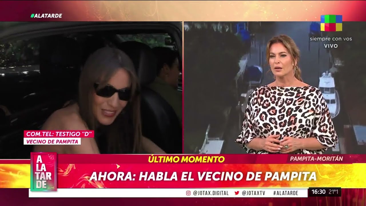 😱Un vecino HABLA de la RELACIÓN y la CONVIVENCIA entre Pampita y García Moritán