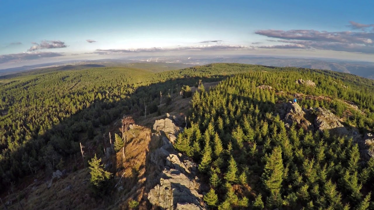 Dronesaurus nad centrálním Krušnohořím