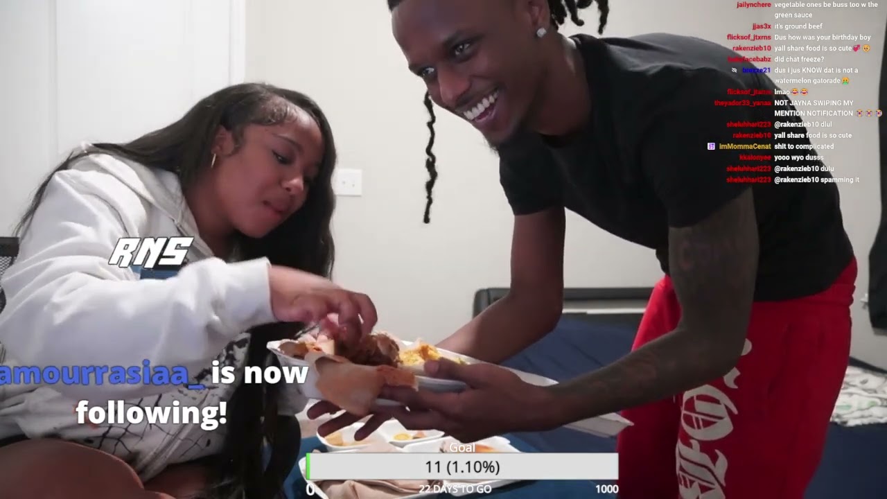 Jayna Tried ETHIOPIAN FOOD With Dus FULL STREAM !!