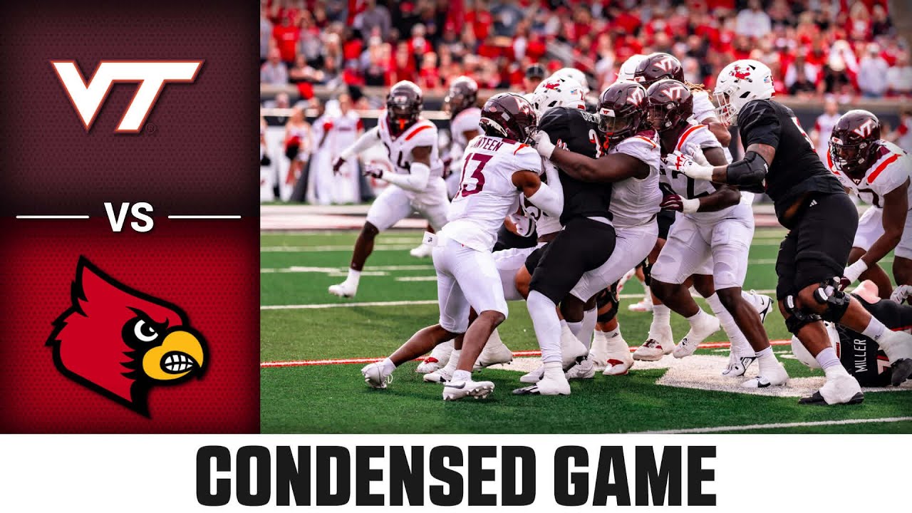 Virginia Tech vs. Louisville Condensed Game | 2023 ACC Football