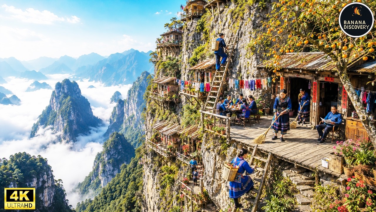 Impossible Places | The Most Dangerous Houses on Earth Challenge You to Visit | 4K  Documentary