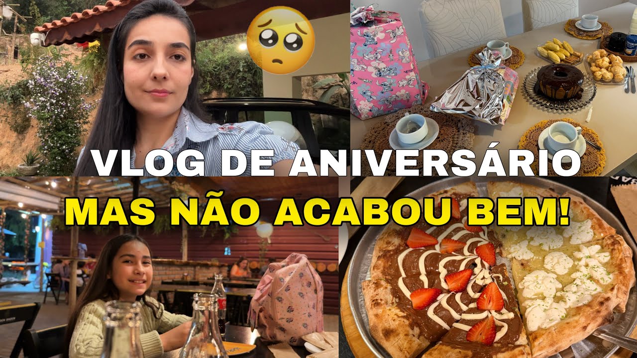 VLOG: meu anivers&aacute;rio e da minha filha, caf&eacute; da manh&atilde; surpresa, presentes e comemora&ccedil;&atilde;o em fam&iacute;lia 🥹