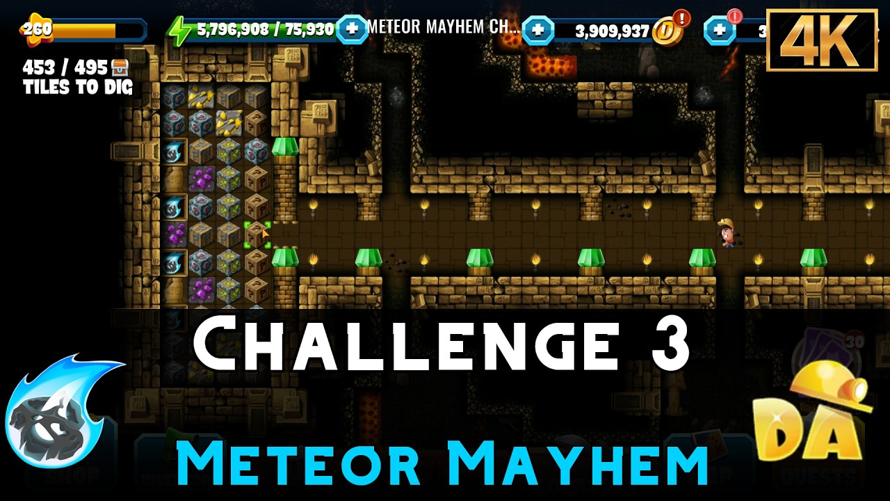 Meteor Mayhem Challenge 3 | Meteor Mayhem #11 | Diggy's Adventure