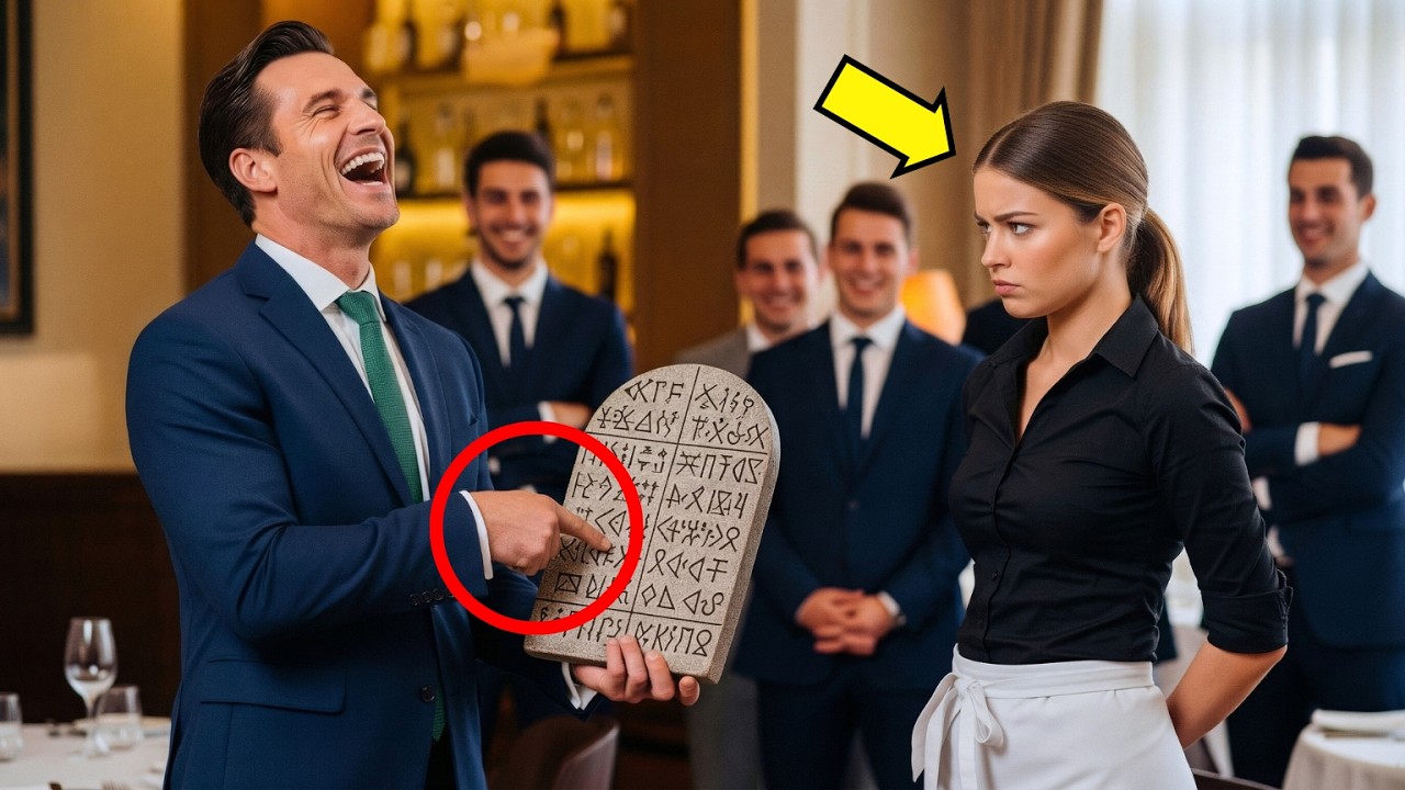 El Multimillonario le dice a la mesera que traduzca un idioma raro — sin saber que ella es una GENIO