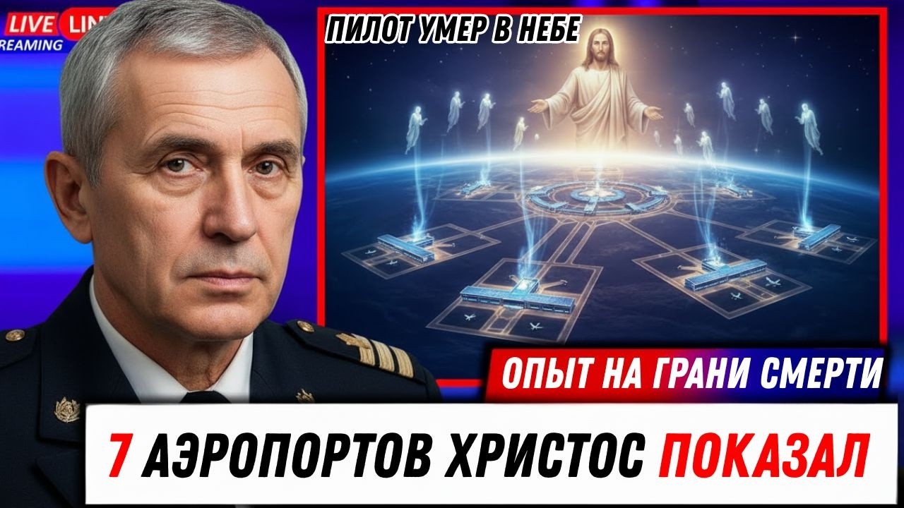 Пилот умер на борту и Христос показал ему 7 аэропортов мира — то, что скрывают от нас в 2026 году