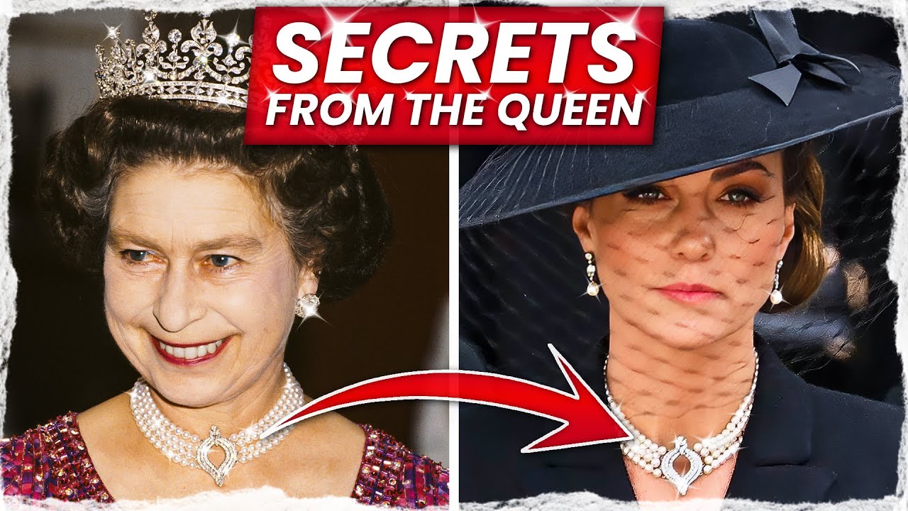 Inherited Jewelry From Queen Elizabeth II to Catherine, Princess of Wales