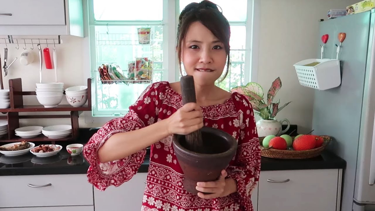 ソムタムを作ろう！ทำส้มตำกันเถอะ