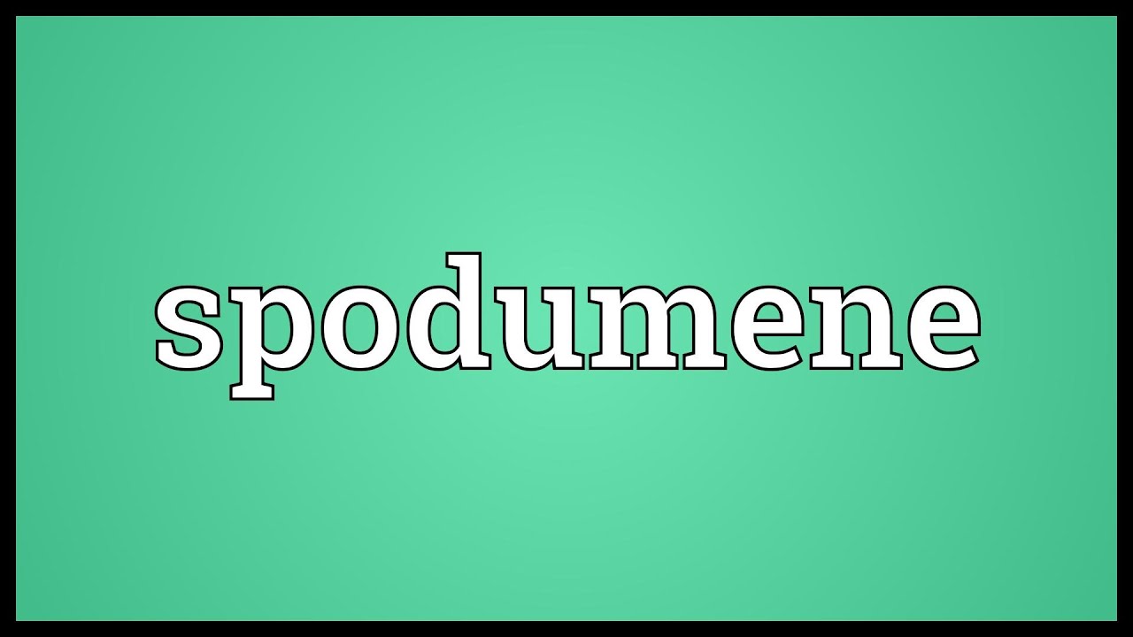 Spodumene Meaning