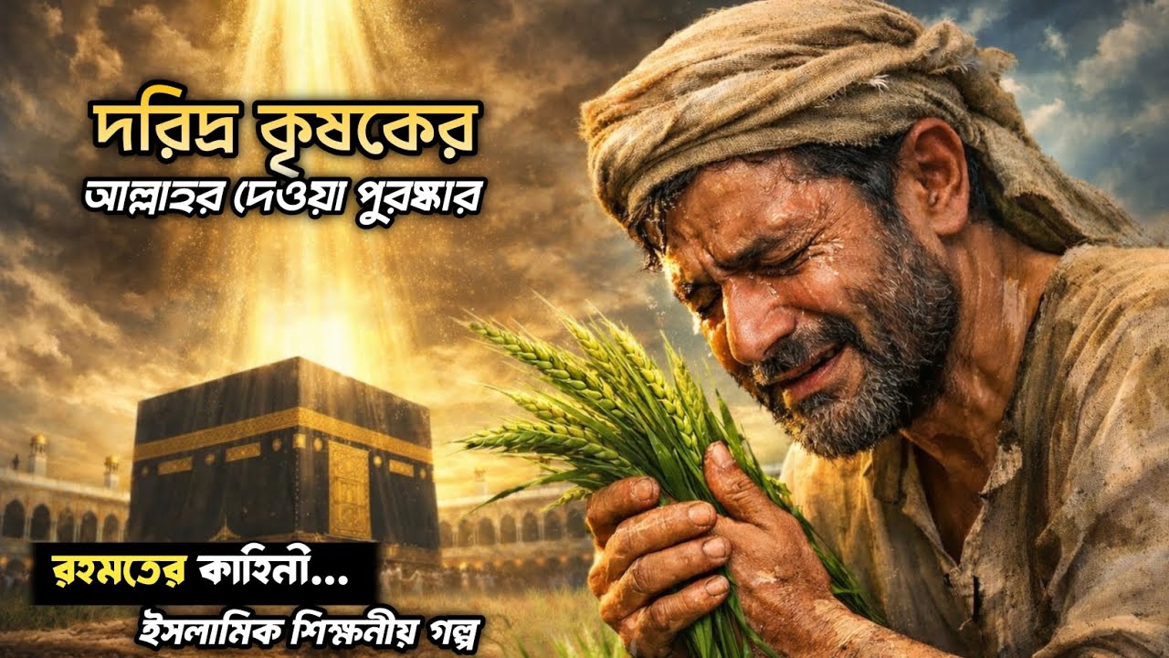 দরিদ্র কৃষকের আল্লাহর দেওয়া পুরস্কার।। রহমতের কাহিনী। Islamic story New 