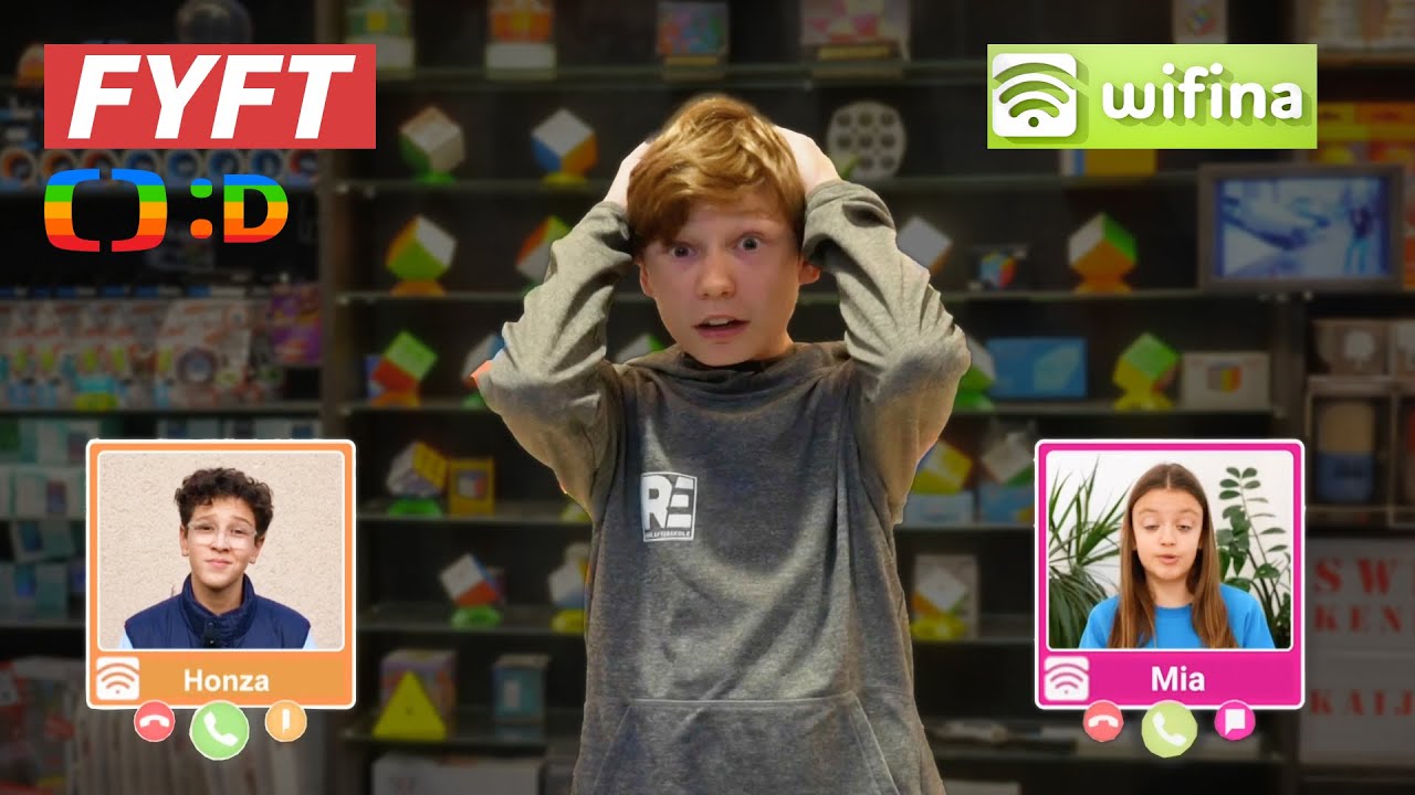 Speedcubing v Česk&eacute; televizi - Wifina ve FYFTu | FYFT.cz