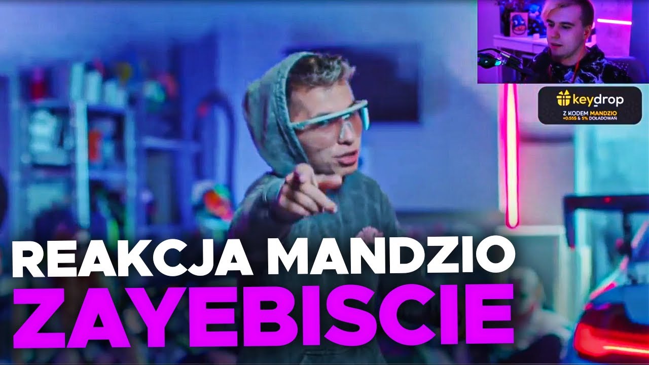 MANDZIO - REAKCJA NA PIOSENKĘ EKIPY ZAEBYŚCIE