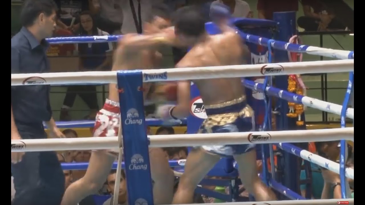 Muay Thai Fight -Pakorn vs Seksan - New Lumpini Stadium Bangkok, 2nd May 2014