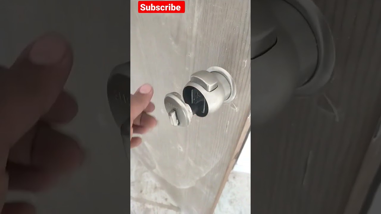 Bedroom Lock.. Door Lock fitting.. Europa Lock installation