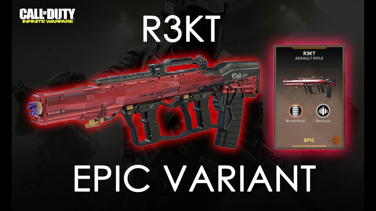 #LIVE #IW R3KT Epic Varient gameplay