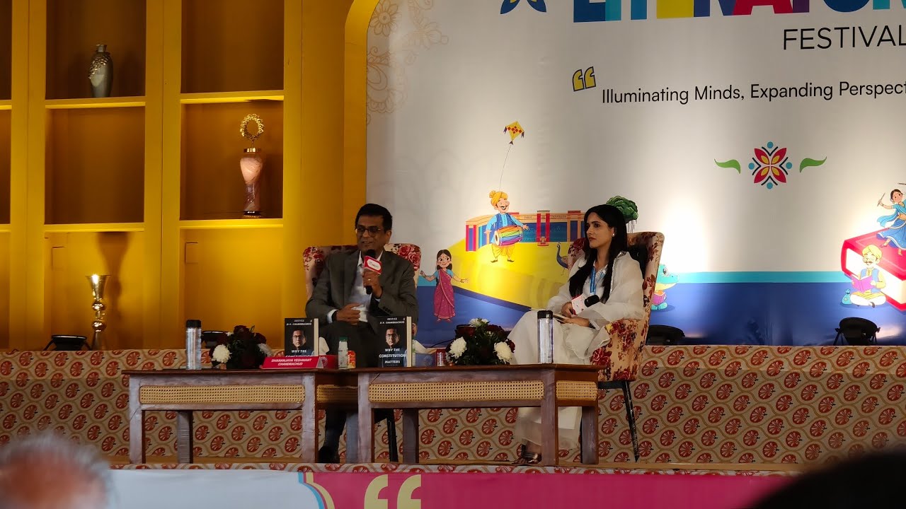 Former CJI DY Chandrachud in Parul University | Justice DY Chandrachud 