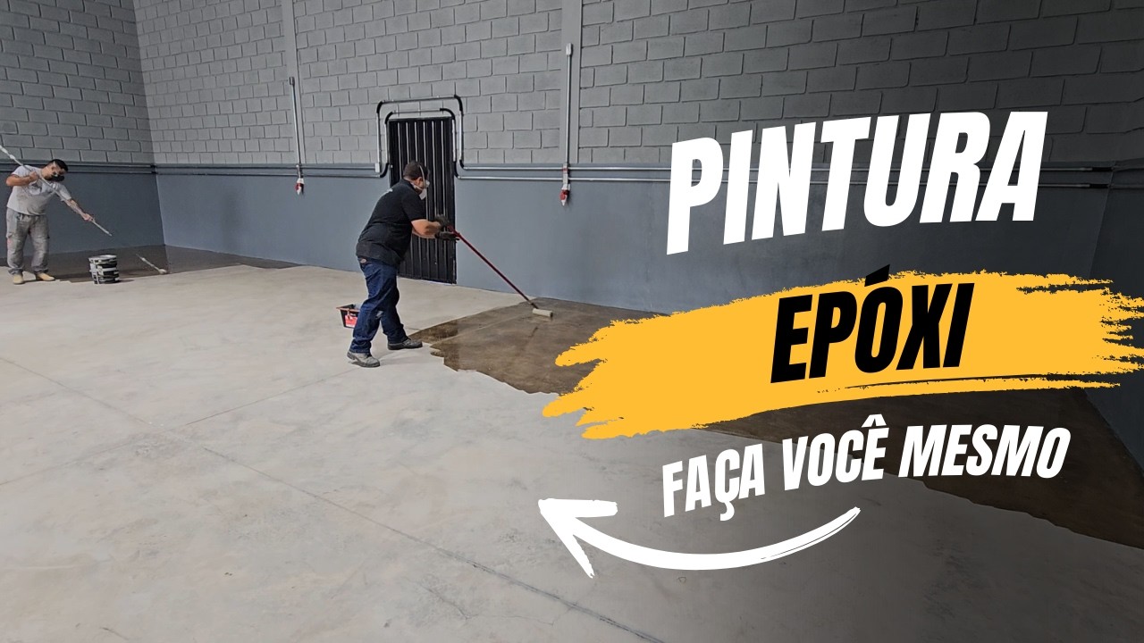Como Aplicar Tinta Epóxi para Piso de Alta Espessura - Renove e Proteja seu piso
