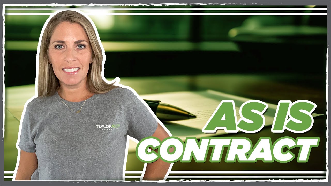 Who wins with an As Is real estate contract?