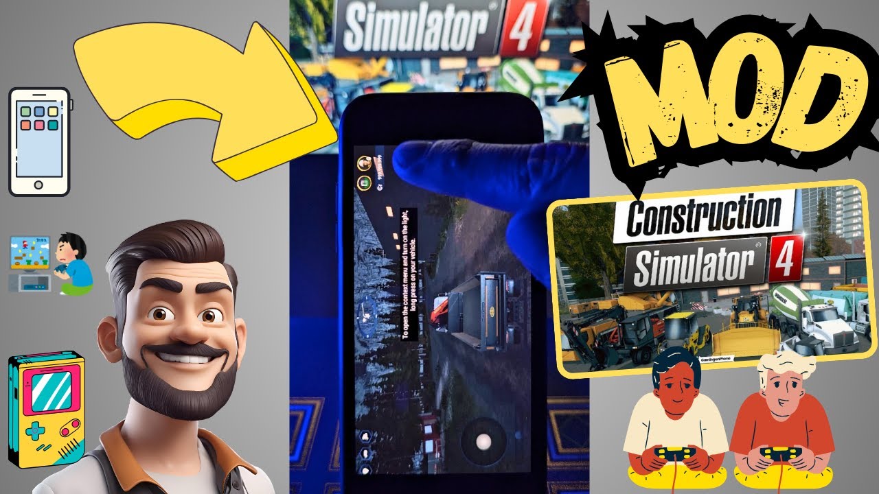 Construction Simulator 4 MOD iOS Android [2024]