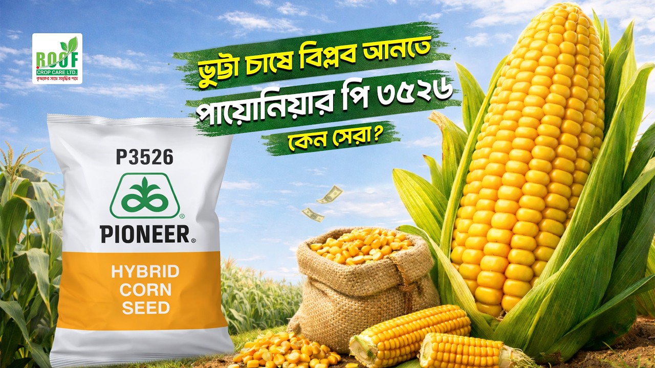 ভুট্টা চাষে বিপ্লব আনতে এবং অধিক মুনাফা নিশ্চিত করতে বেছে নিন সেরা জাতের পায়োনিয়ার P3526 হাইব্রিড