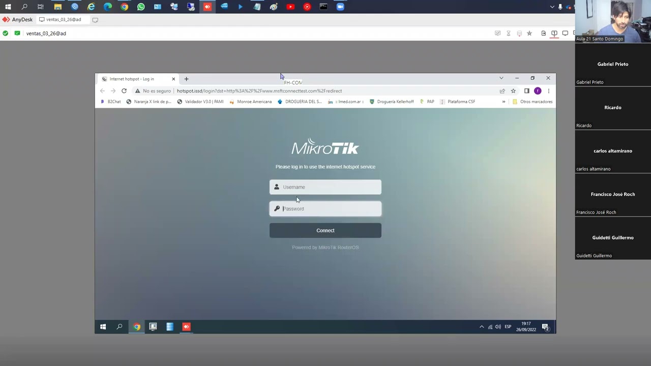 Redes de Datos con MIKROTIK - Clase 6 - Hotspot y Usermanager - 26.09.2022