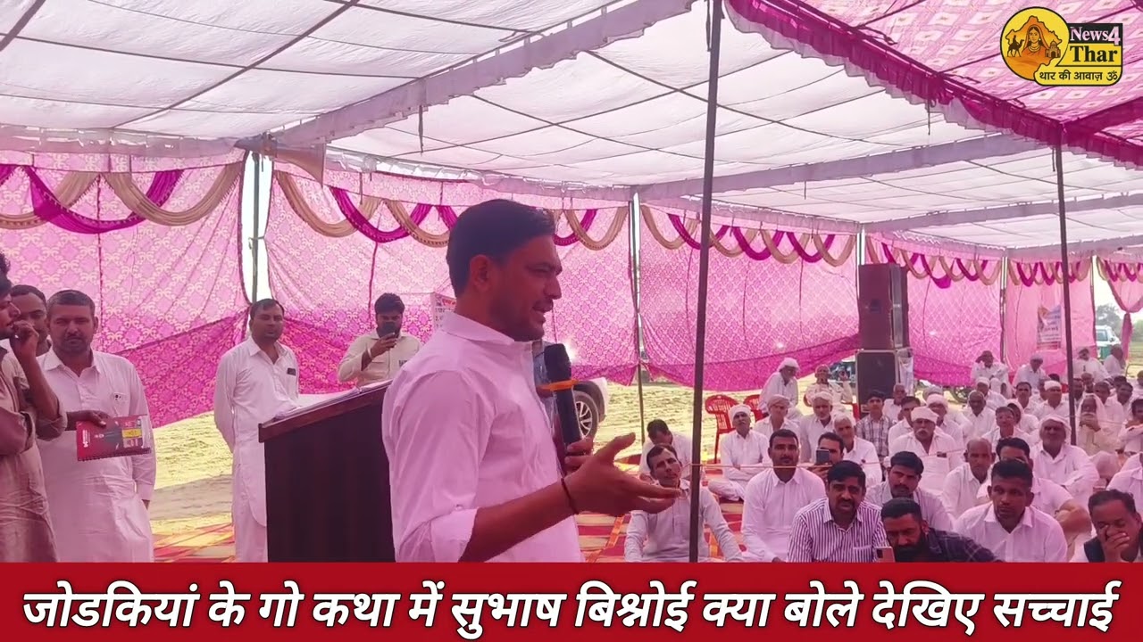जोडकियां में सुभाष बिश्नोई का बड़ा खुलासा #खेजड़ी_बचाओ_आंदोलन #खेजड़ी_बचाओ 