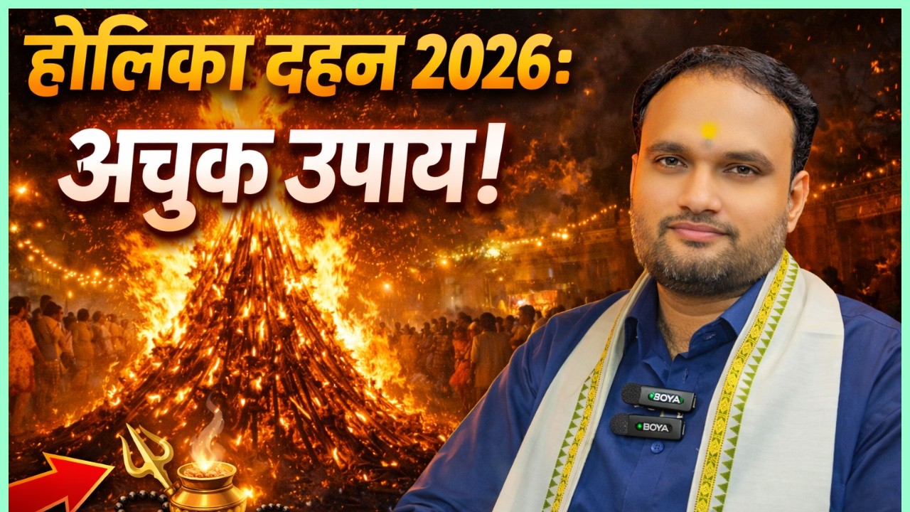 Holika Dahan 2026: Night Special Ritual for Powerful Results 🔥