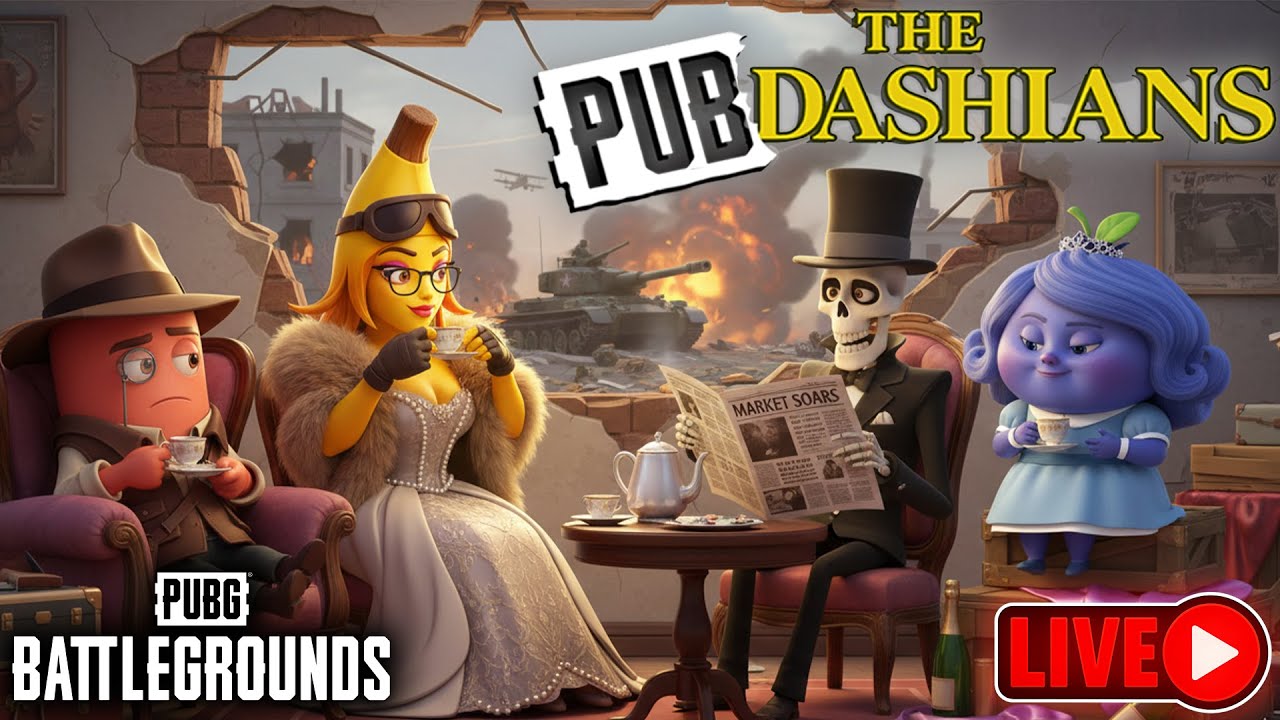 Keepin' it real with The PUBdashians!  #pubg #live