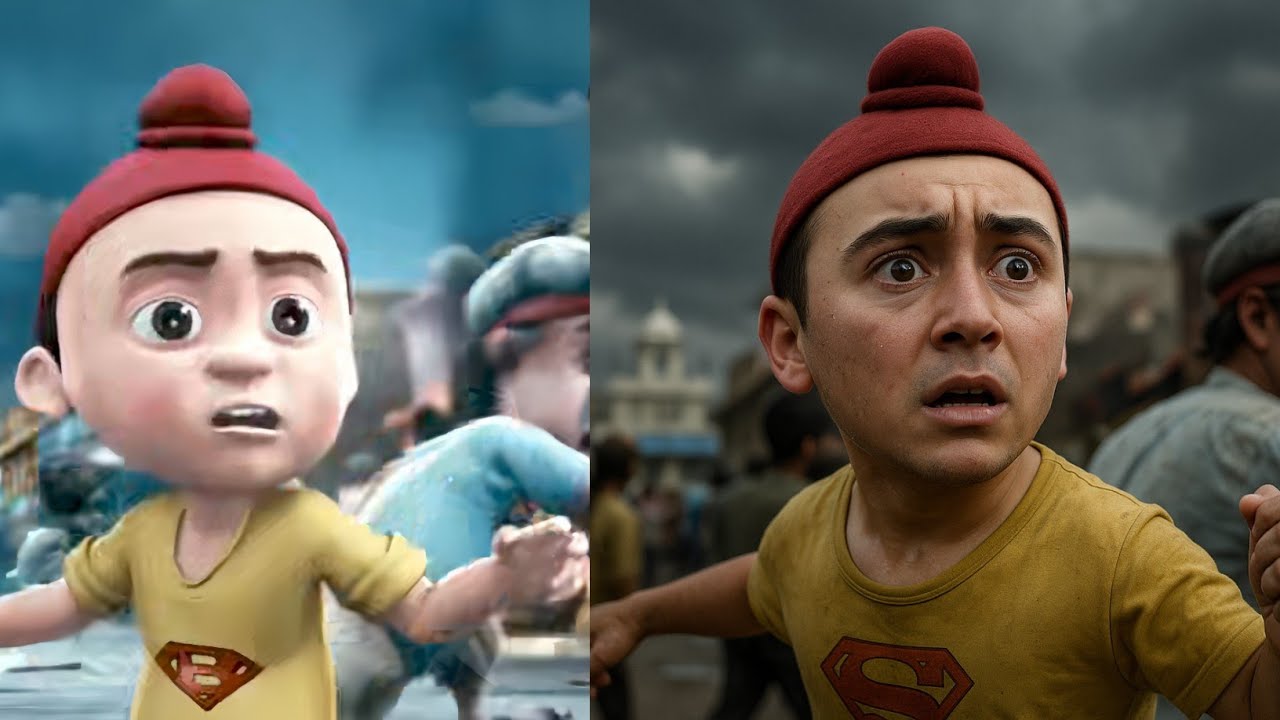 Toonpur Characters Reimagined in Real Life – EPIC AI TRANSFORMATION!