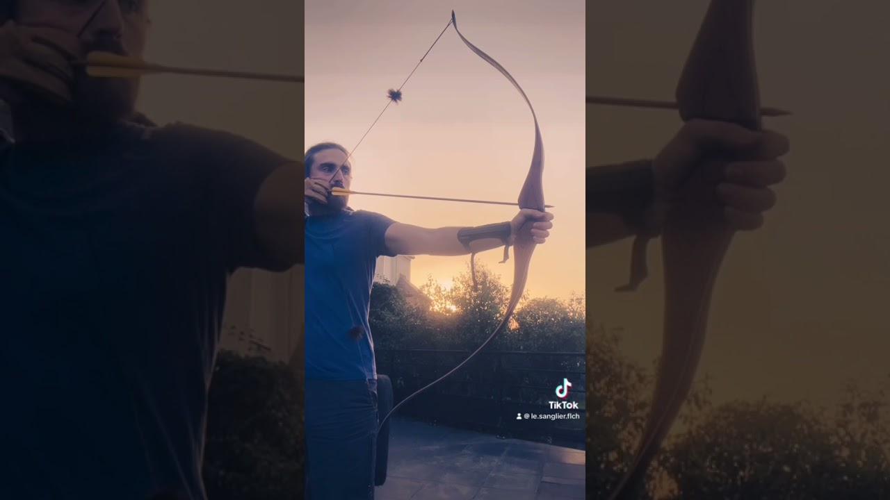 Recurve Bow Slow Motion 
