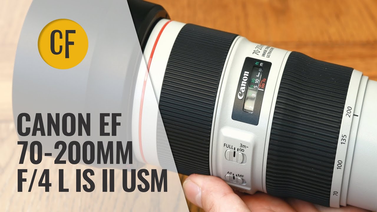 Обзор объектива Canon EF 70-200mm f/4 L IS 'II' USM с примерами (полнокадровый и APS-C)