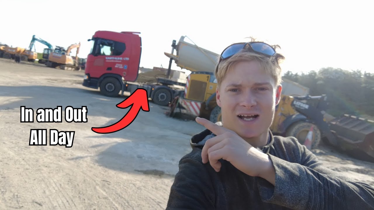 Dakotas looking after The Yard | Lorries out on Concrete Jobs