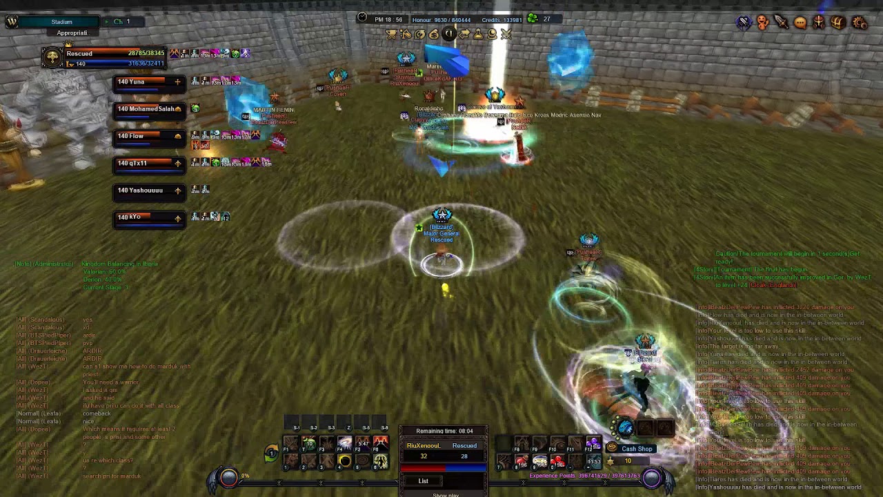 4Story Leyas Knight's  Blizzard vs PusheeR