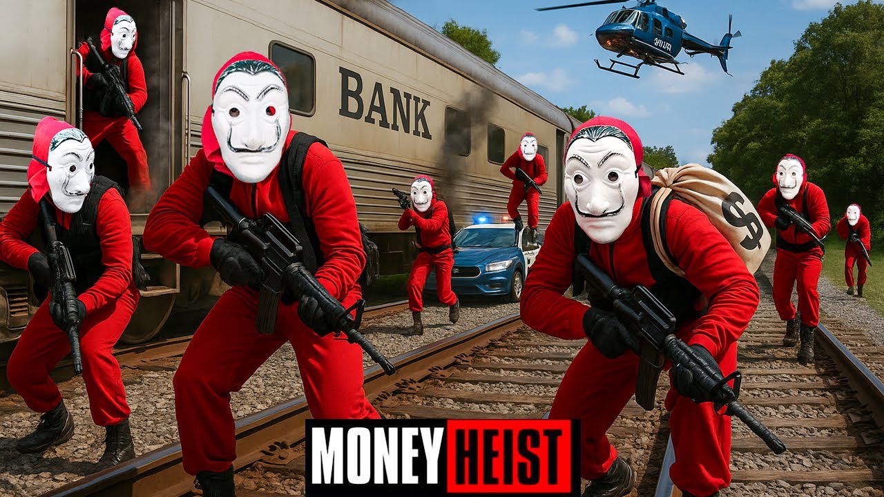 PARKOUR VS MONEY HEIST! 6 | BAD GUYS: No ESCAPE, POLICE Trap The Final Exit (BELLA CIAO) | Epic POV
