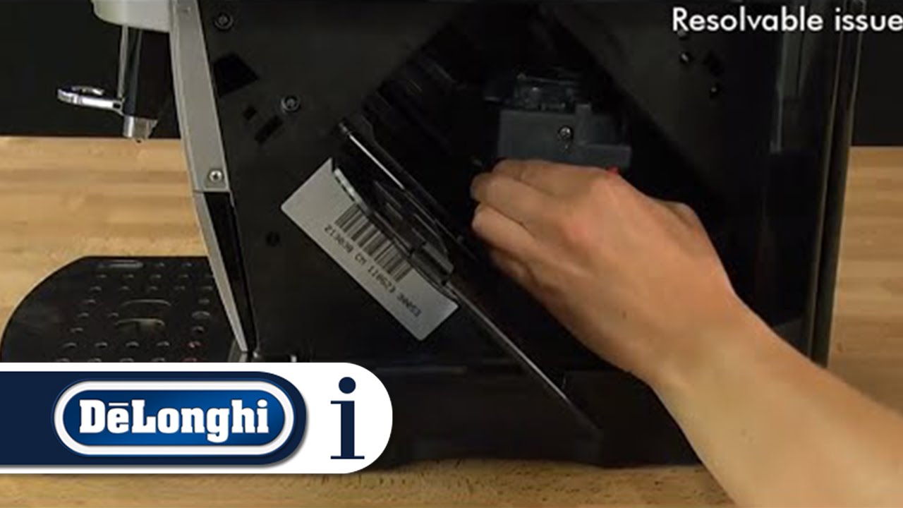 How to Reset a Stuck Infuser in Your De'Longhi ECAM22.110 Coffee Machine