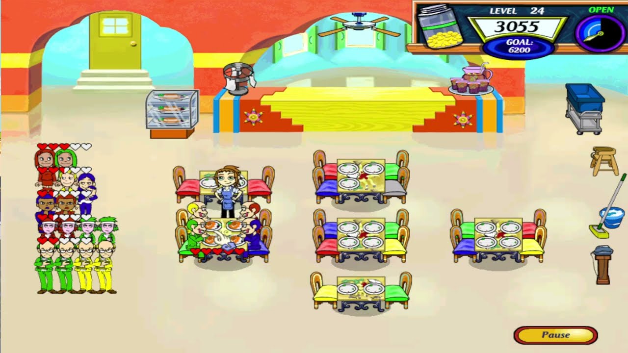 Diner Dash 2: Restaurant Rescue Episode 5 - Margarita's Cantina (Part 1)