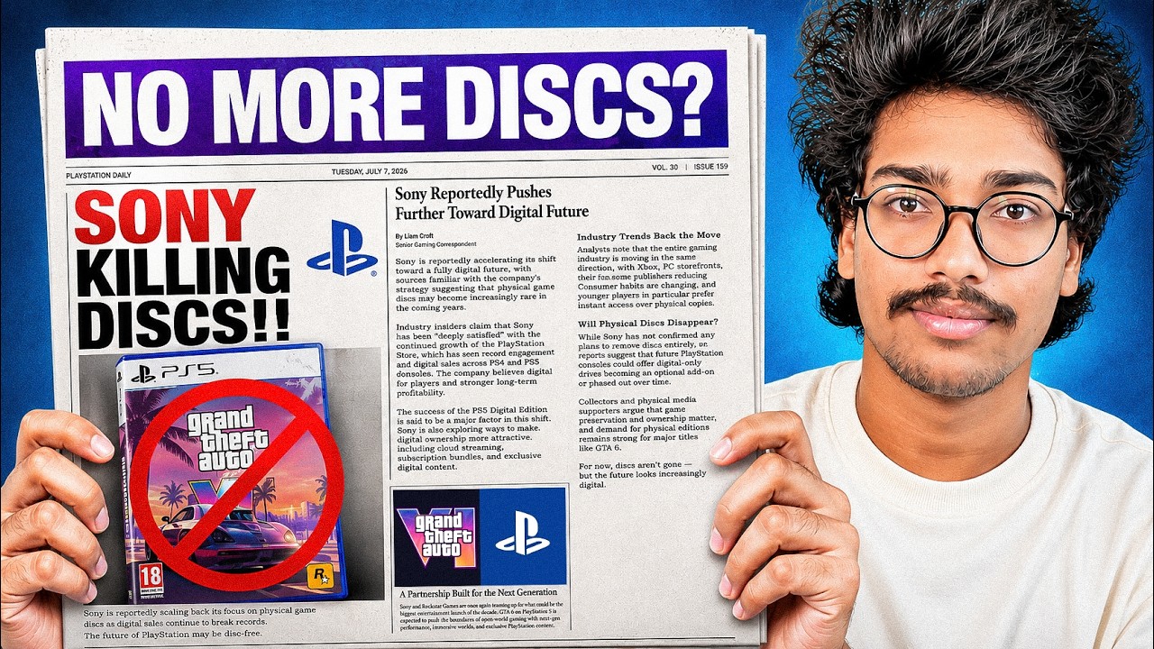 Why PlayStation Is Killing Physical Discs?
