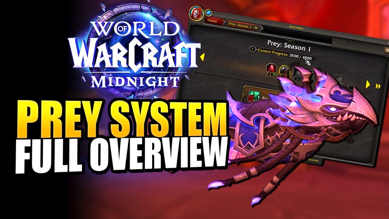 WoW Midnight Prey System Is HUGE - Hard Open World, New Mounts, New Rep