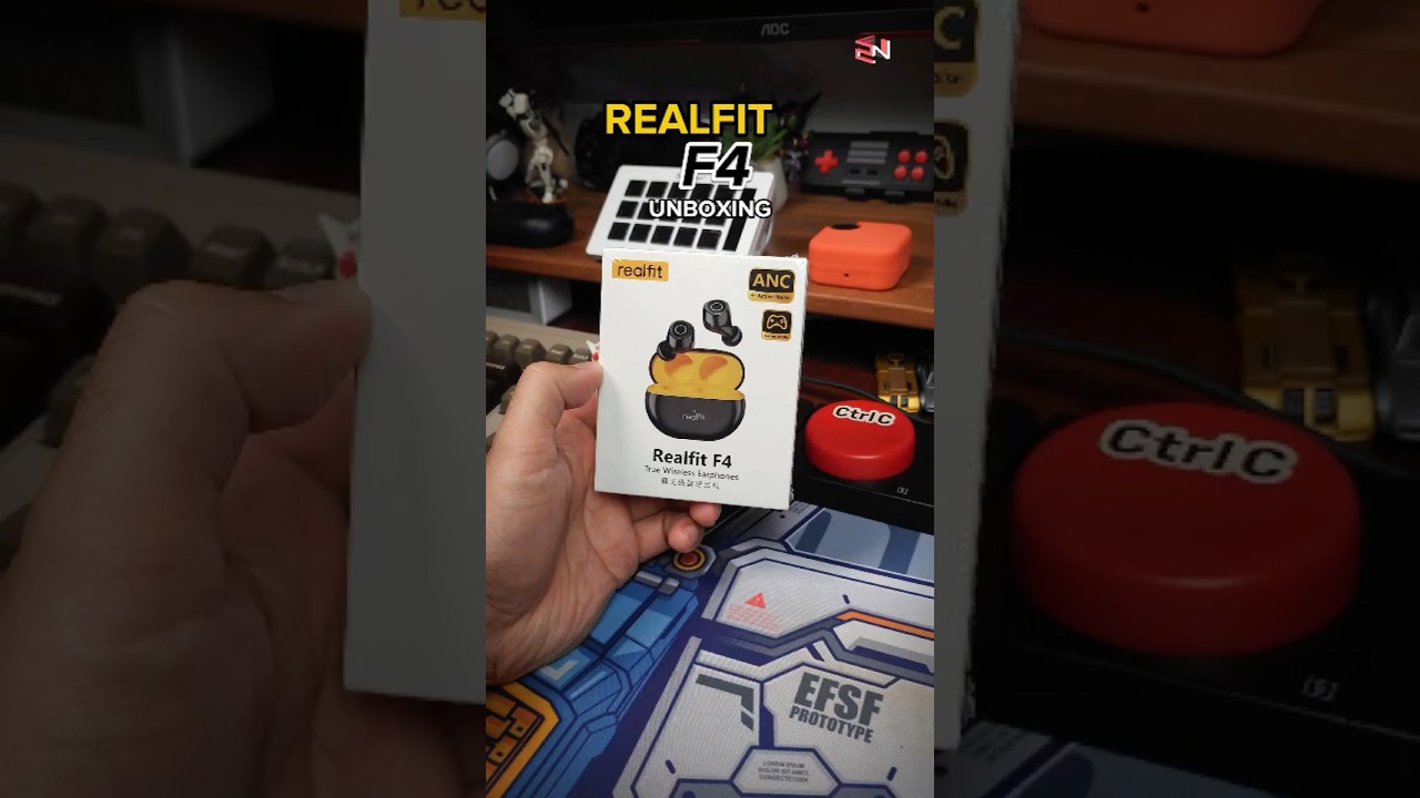 Realfit F4 Unboxing #truewirelessearbuds #tws #realfit #realfitf4 #zfnchannel