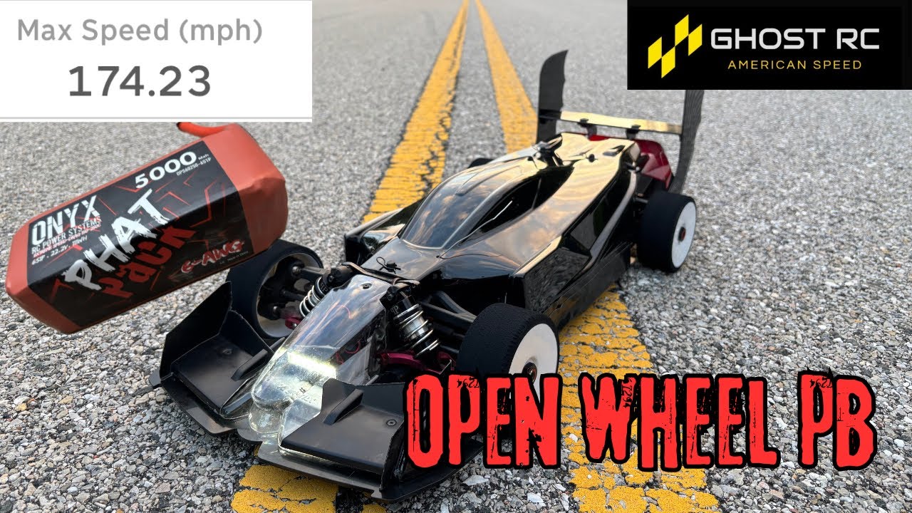Arrma Limitless Open Wheel PB 174mph TP5680 ghost ace HV Onyx 5k Phat Pack 12s