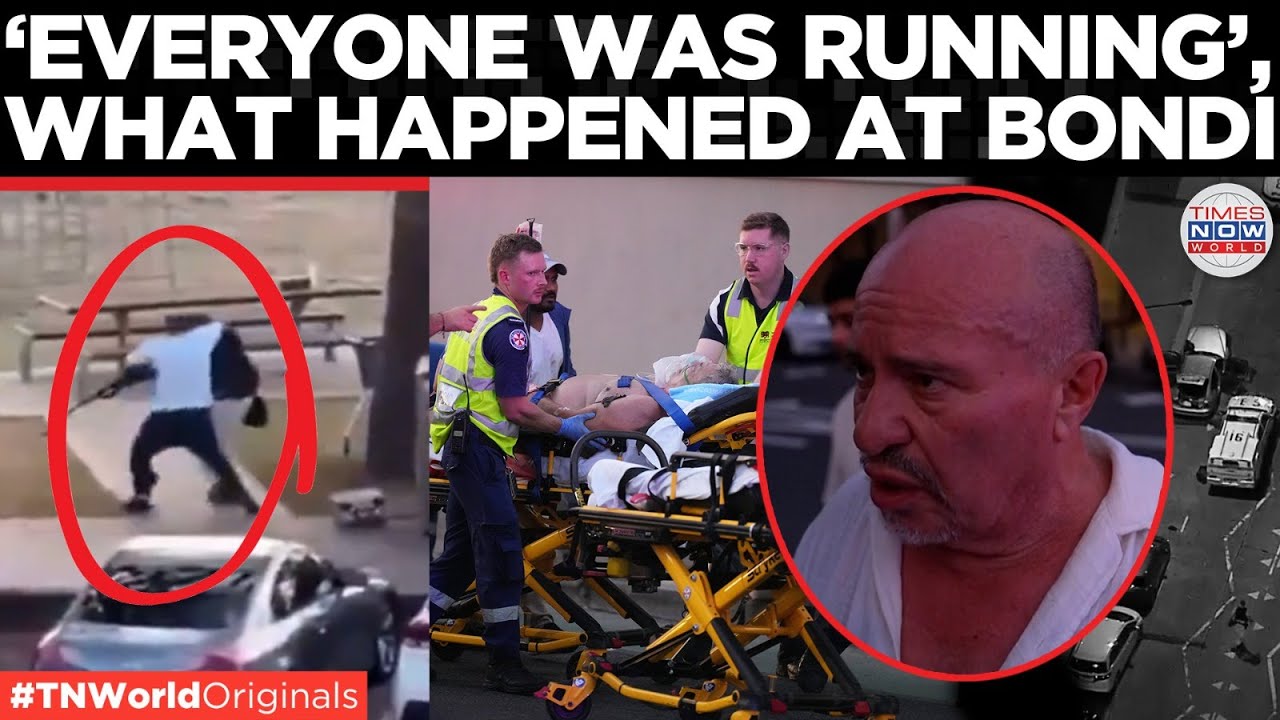 AUSTRALIA SHOOTING: Eyewitness Account of Mass Shooting At Bondi Beach, 10 DEAD