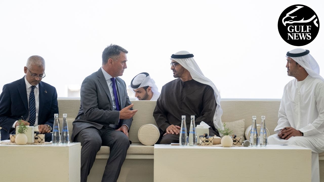 UAE President receives Australian Minister for Defence, Albanian Minister of Interior