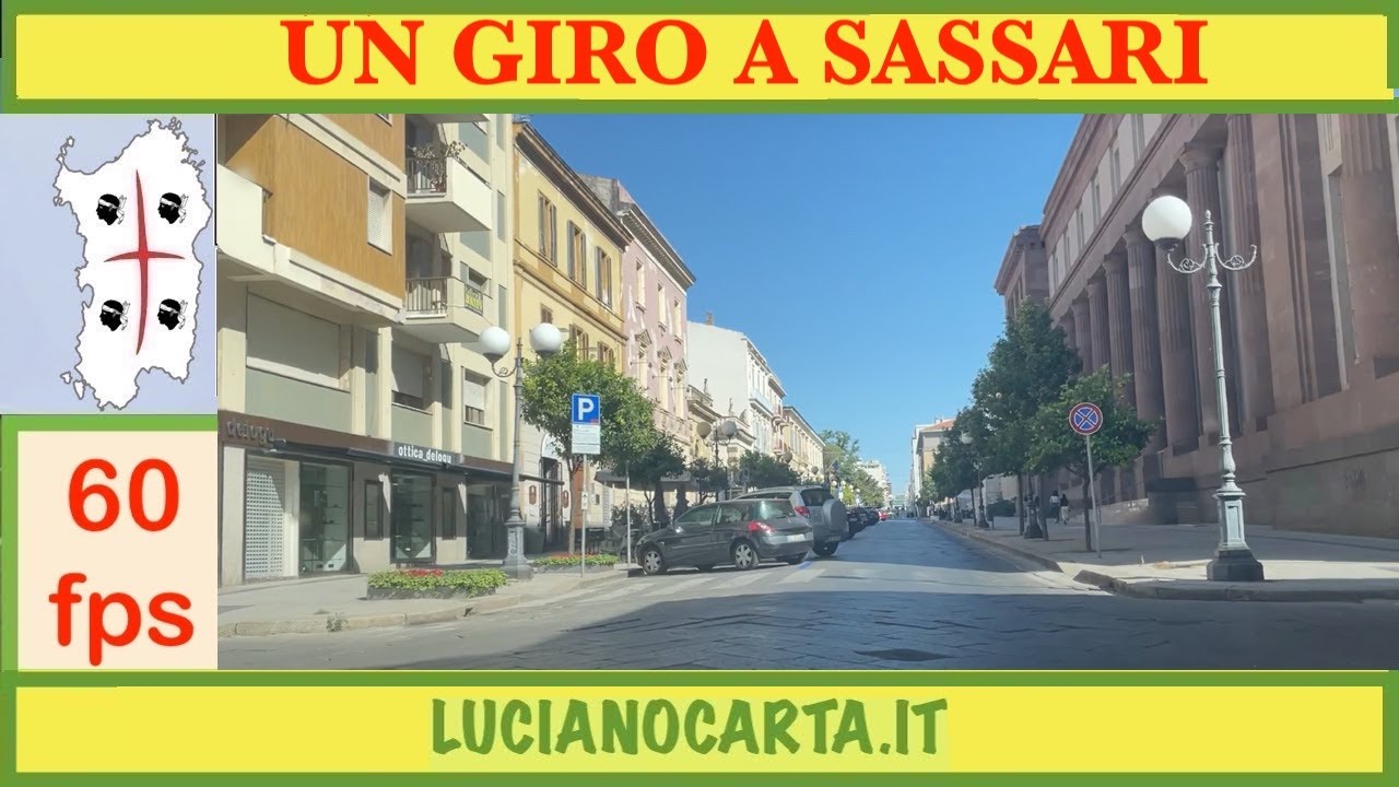 Un giro nella città di SASSARI