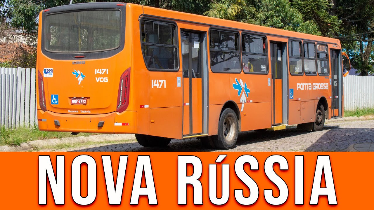 Terminal Nova Rússia (Ponta Grossa/PR) - Movimentação de Ônibus #570