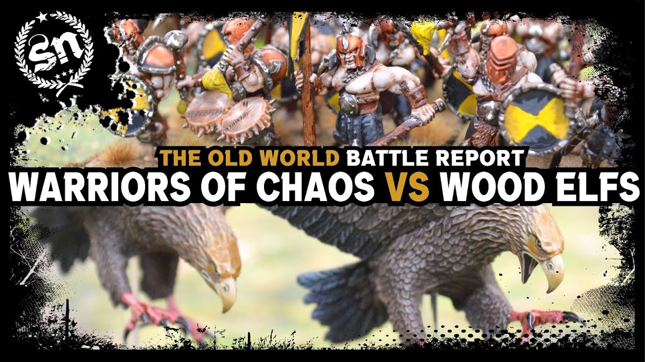 Warriors of Chaos vs Wood Elf Realms - The Old World (Battle Report)