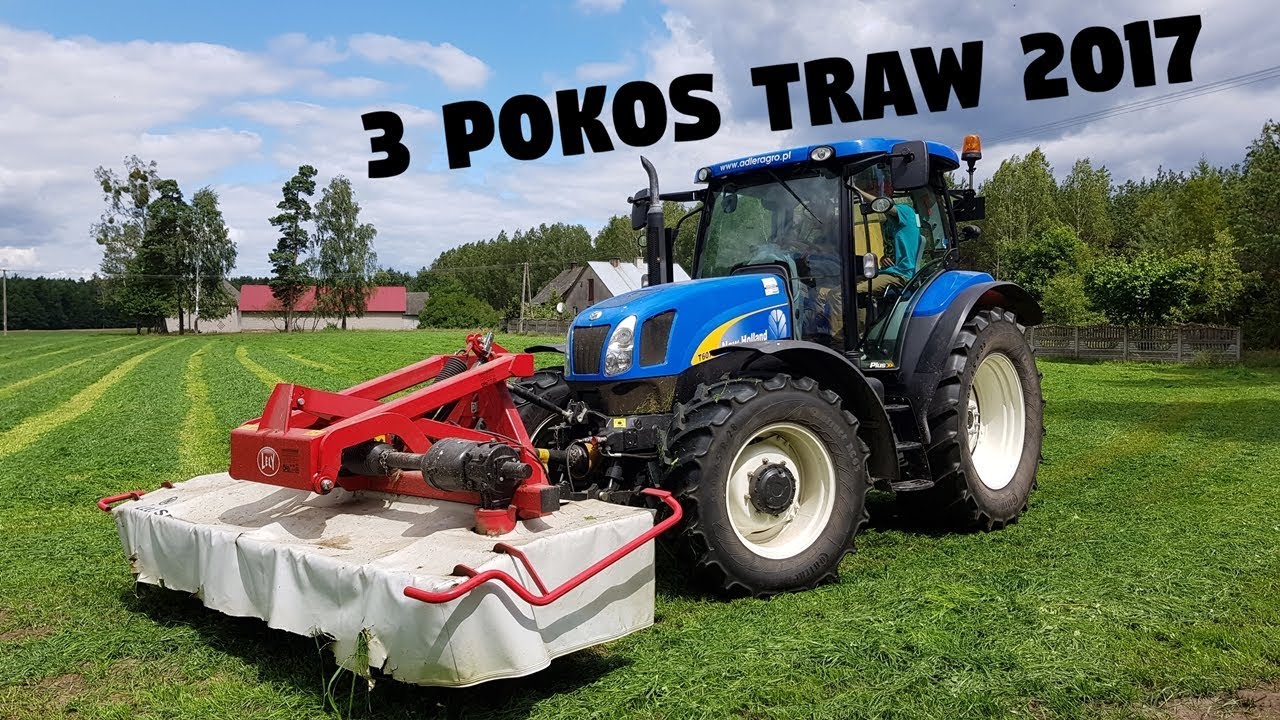 Sianokosy 2017 | New Holland T6070Plus | Lely Splendimo 280F | Pottinger NovaDisc 265