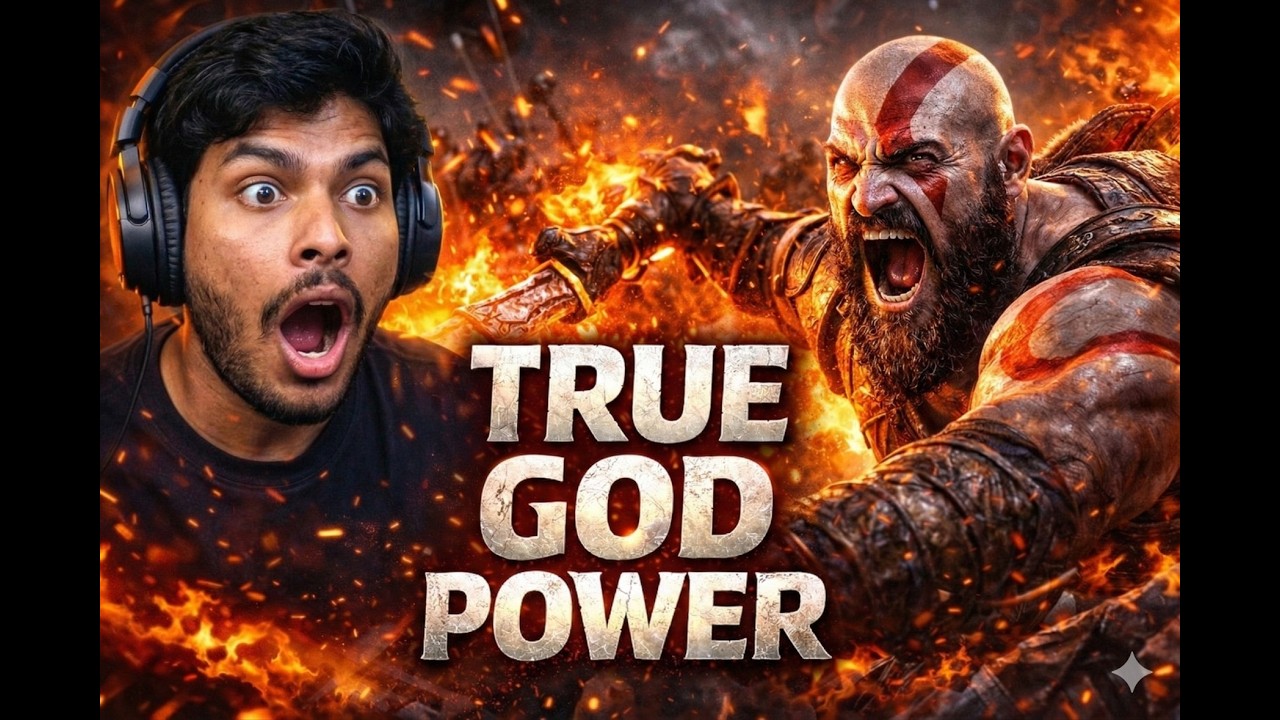 This Fight Proves Why Kratos Is a GOD OF WAR😱 | #sumitplayzzz