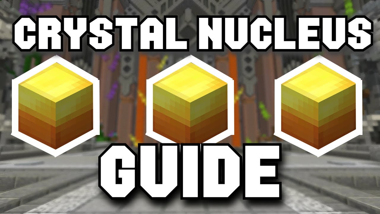 Лучший гайд по Crystal Nucleus для новичков! Hypixel Skyblock