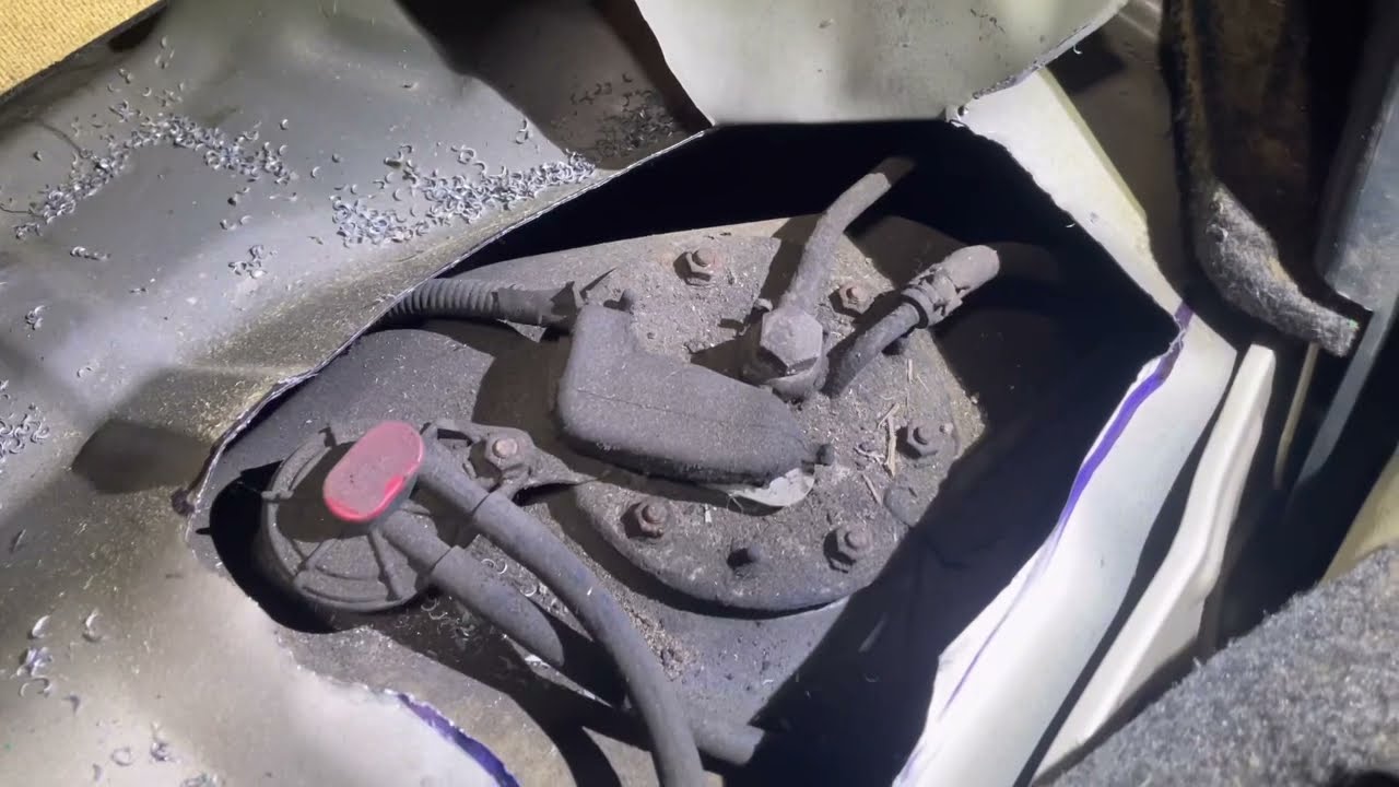 How to replace a fuel pump on a older Honda under 20 minutes