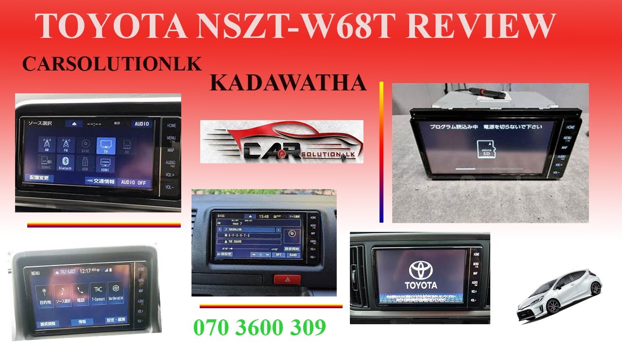 TOYOTA NSZT-W68T REVIEW | SINHALA | CARSOLUTIONLK